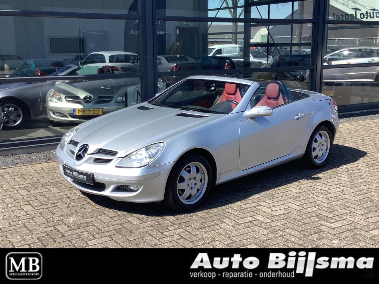 Mercedes-Benz SLK-klasse - 200 K. Leer, airco, cruise, - AutoWereld.nl