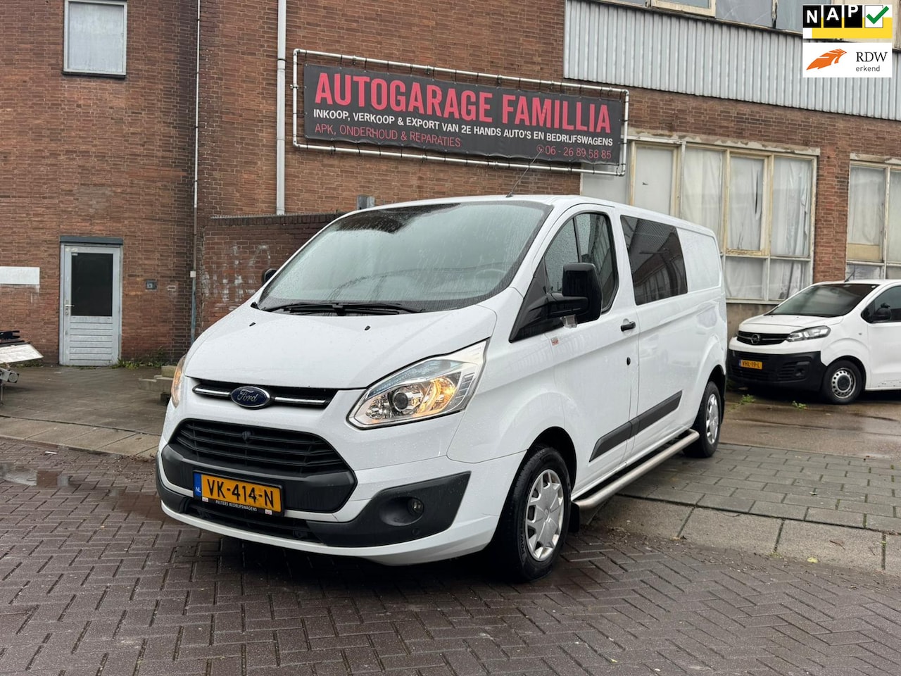 Ford Transit Custom - 290 2.2 TDCI L2H1 Trend DC 290 2.2 TDCI L2H1 Trend DC Airco - AutoWereld.nl