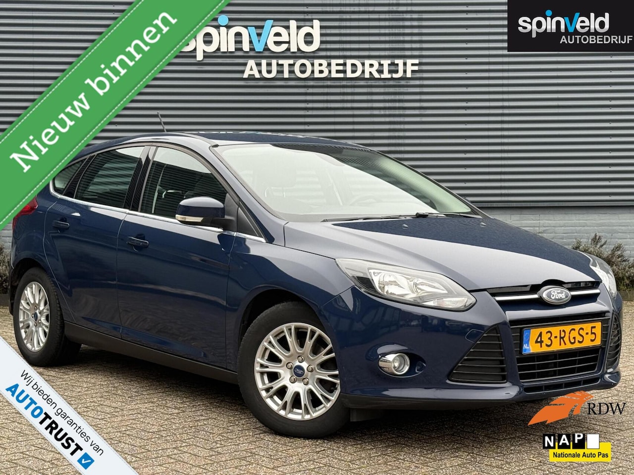 Ford Focus - 1.6 TI-VCT Titanium BJ`11 NAP NL Lage kmstand! Carplay - AutoWereld.nl