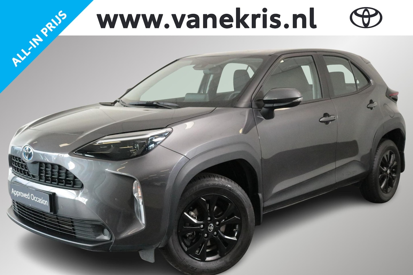 Toyota Yaris Cross - 1.5 Hybrid Active 1.5 Hybrid Active, Parkeersensoren, Zwarte lichtmetalen velgen! - AutoWereld.nl