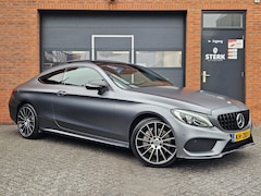Mercedes-Benz C-klasse Coupé - 400 4MATIC AMG-line Pano Burmester Distronic 19"