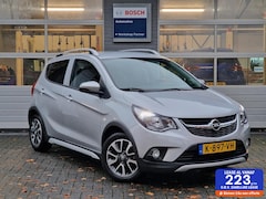 Opel Karl - 1.0 Rocks Online Edition|Automaat|33.615KM|Stoel&Stuurverwarming|Getintglas|Airco|All-seas