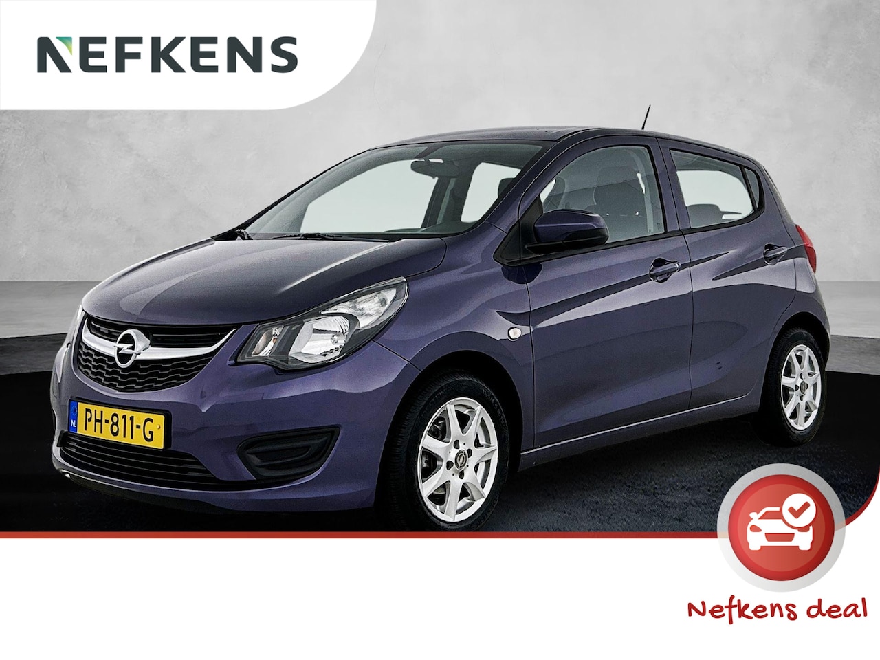Opel Karl - 1.0 Edition 75pk | 1ste Eigenaar | Airco | Bluetooth | 14" Lichtmetalen Velgen | Bestuurde - AutoWereld.nl
