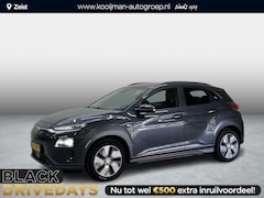 Hyundai Kona Electric - EV Premium 64 kWh | BTW-Auto | Lederen Bekleding | Warmtepomp | HUD | Stoel/Stuurverwarmin