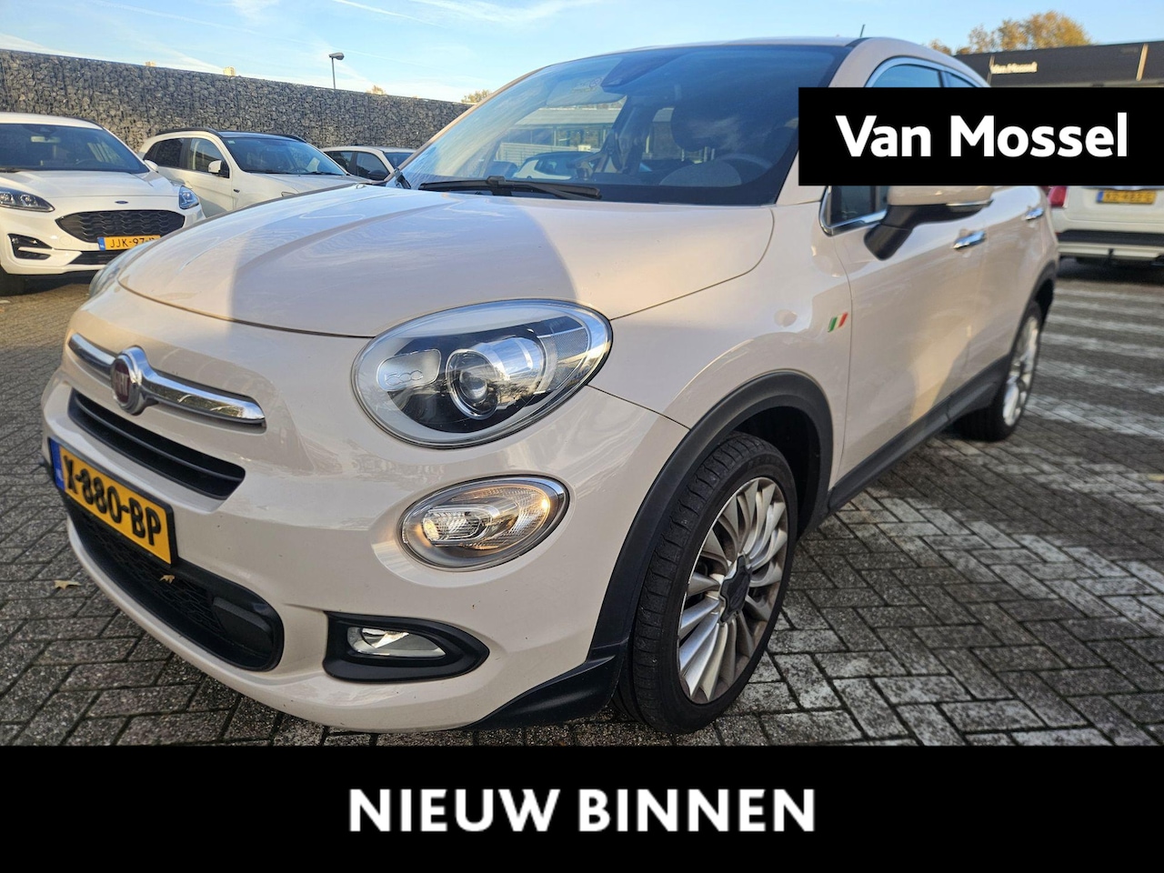 Fiat 500 X - 1.6 PopStar | Navigatiesysteem | Climate Controle | Camera | Bluetooth | Parkeersensoren | - AutoWereld.nl