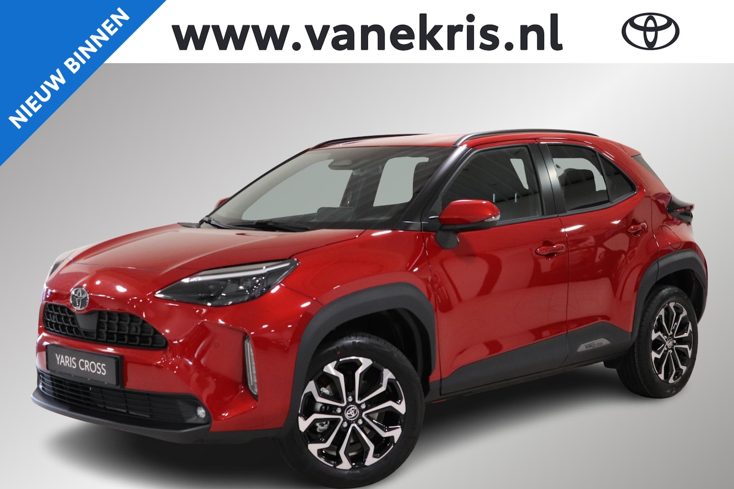 Toyota Yaris Cross - 1.5 Hybrid 130 Dynamic 1.5 Hybrid 130 Dynamic, Comfort Pack, BSM, Stoel & Stuur verwarming, Inruilpremie €1.000,- - AutoWereld.nl