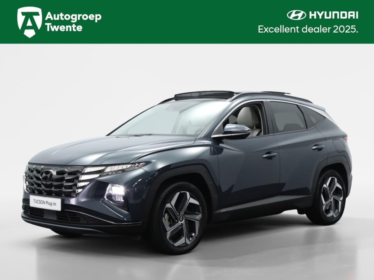 Hyundai Tucson - 1.6 T-GDI PHEV Premium Sky | Wit Leder | 360 Camera | Navigatie - AutoWereld.nl