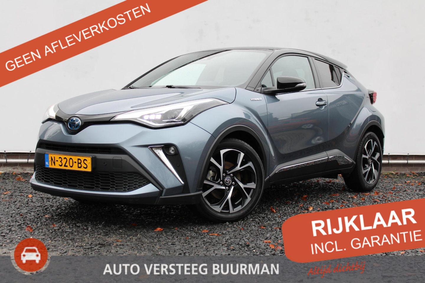 Toyota C-HR - 1.8 Hybrid Style Automaat, Navi, Stoelverw. 1e Eig. en Dealer onderhouden - AutoWereld.nl