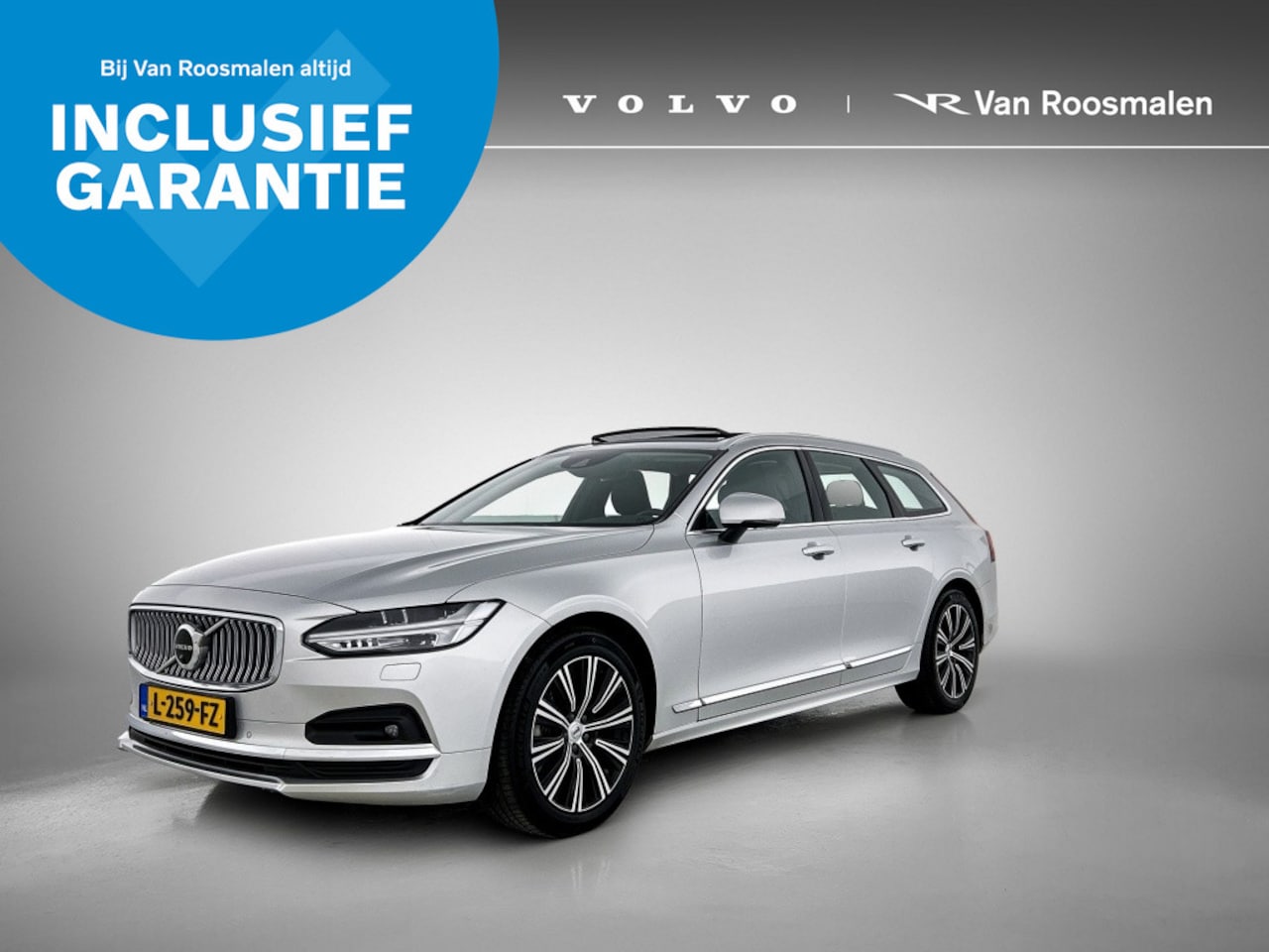 Volvo V90 - B4 Inscription | Panoramadak - AutoWereld.nl
