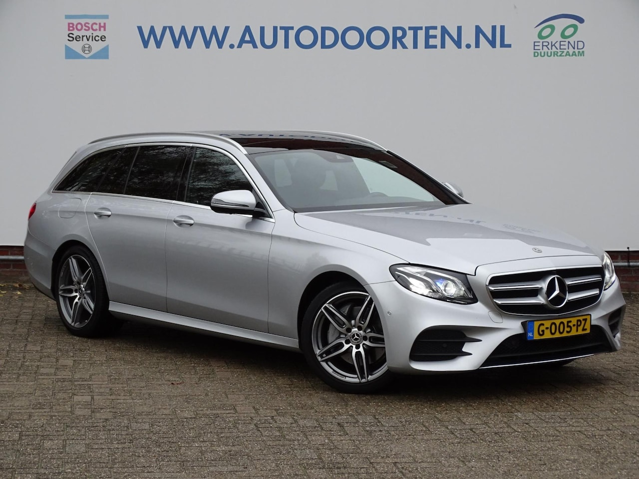 Mercedes-Benz E-klasse Estate - 200 Business Solution AMG|Snel Binnen|Pano|Elek.Trekh.|360 Cam - AutoWereld.nl
