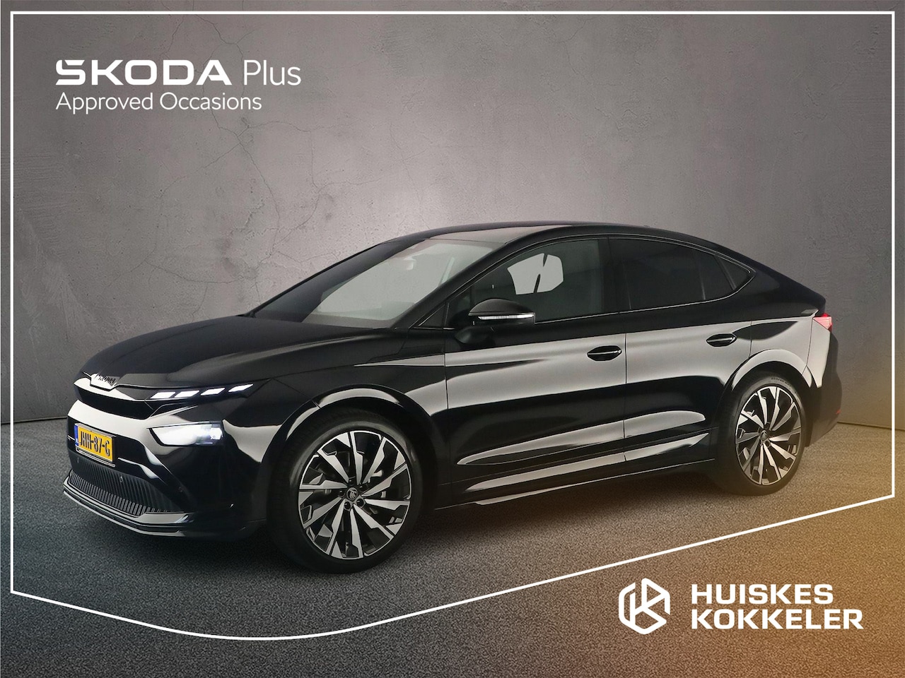 Skoda Enyaq Coupé iV - 85 Sportline 286pk Automaat Trekhaak, Panoramadak, Elektrische achterklep, Adaptive cruise - AutoWereld.nl