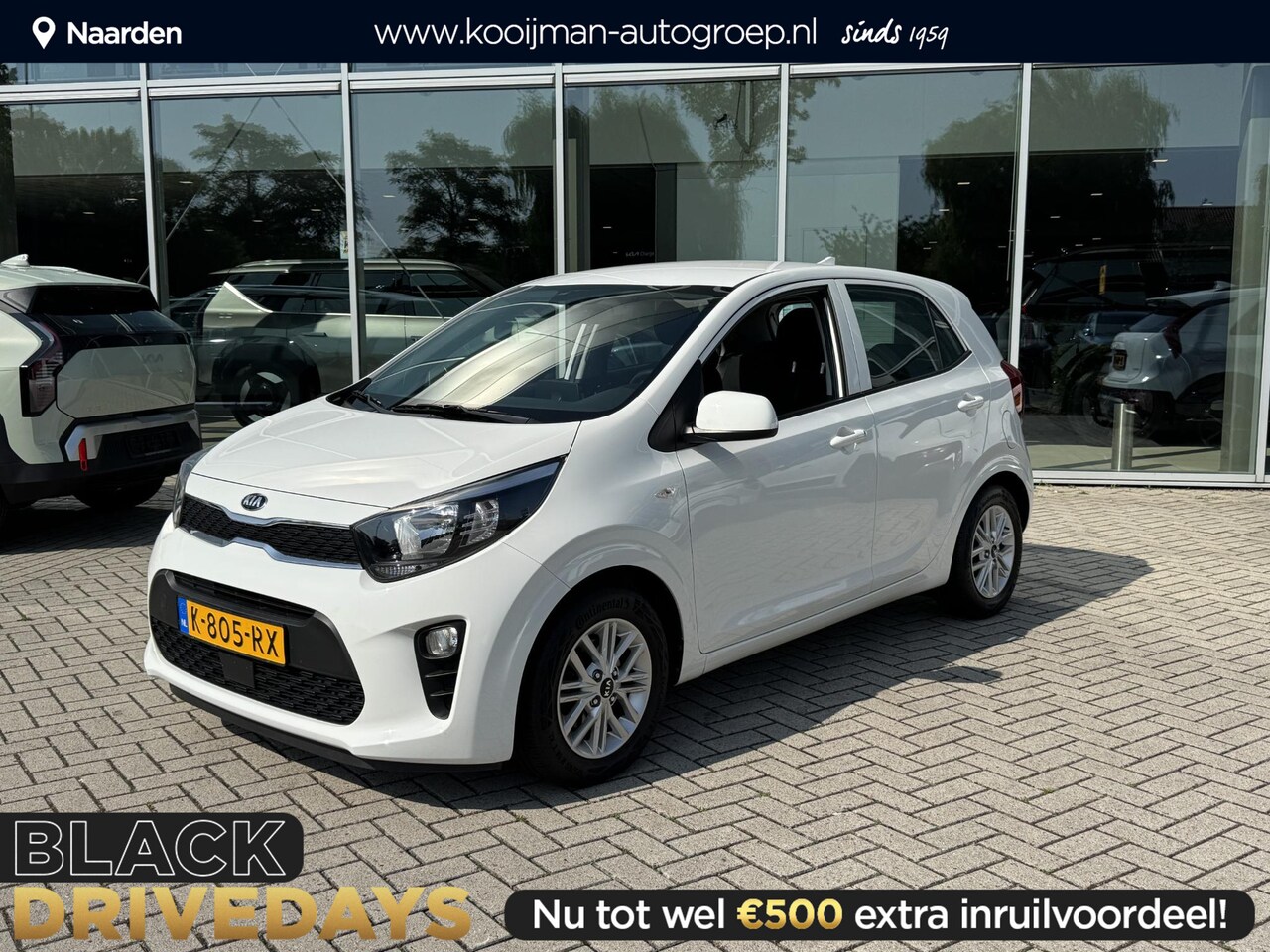 Kia Picanto - 1.0 DPi DynamicLine Camera|Lmv|Airco - AutoWereld.nl