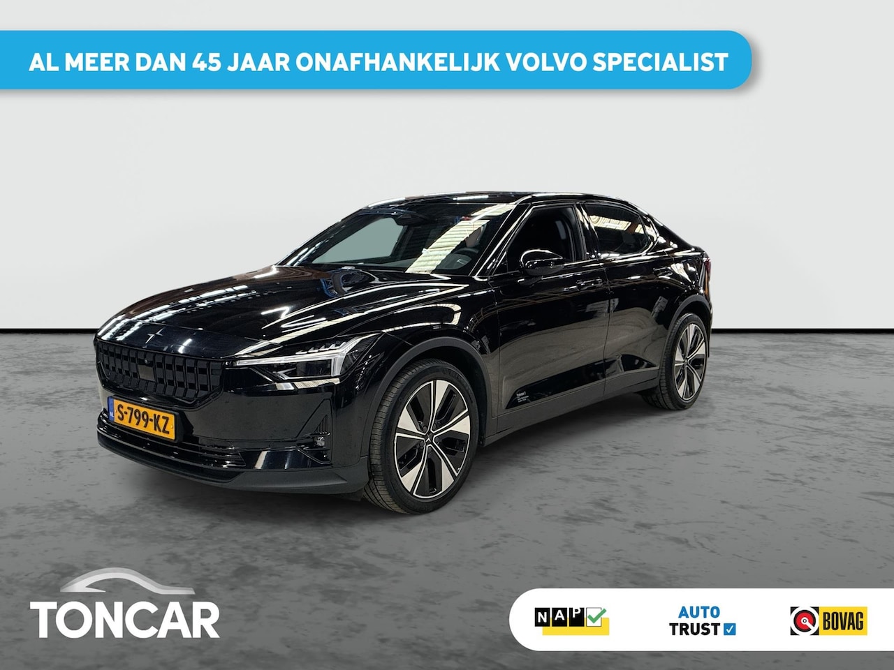 Polestar 2 - Long Range Single Motor 78 kWh SOH 95% | 360 camera | Pilot Assist | Park Assist | 19" LM - AutoWereld.nl