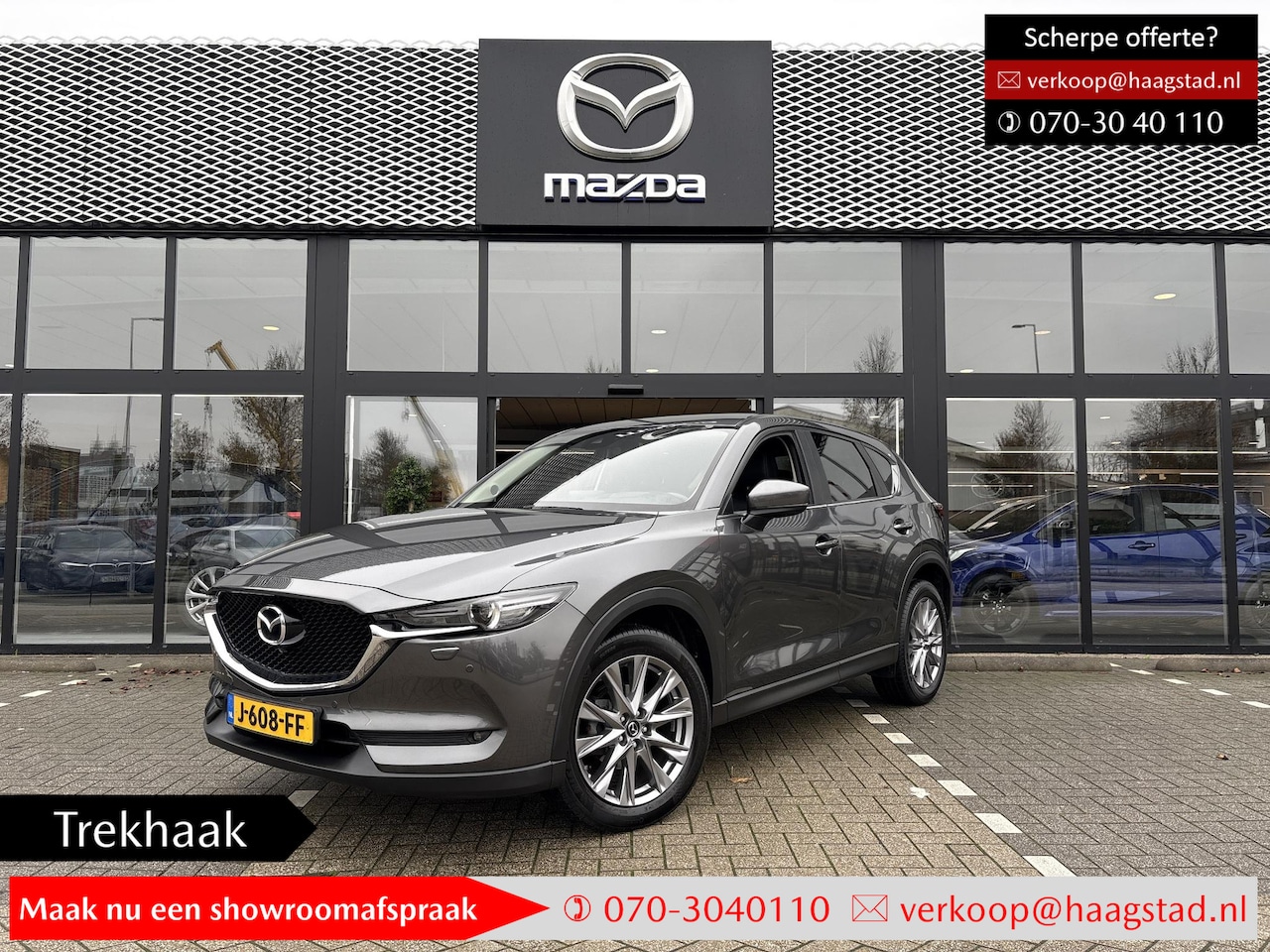 Mazda CX-5 - 2.0 SkyActiv-G 165 Style Selected Dealer onderhouden / Trekhaak / Apple Carplay-Android Au - AutoWereld.nl