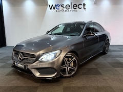 Mercedes-Benz C-klasse - 180 AMG Night Pakket l Pano l Led l Ambient l Camera l Stoelverwarming l Cruise