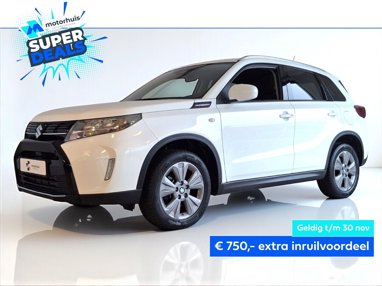 Suzuki Vitara - 1.4 Boosterjet 129pk Smart Hybrid Comfort STOELV CAMERA NAVI APPLE CARPLAY - AutoWereld.nl
