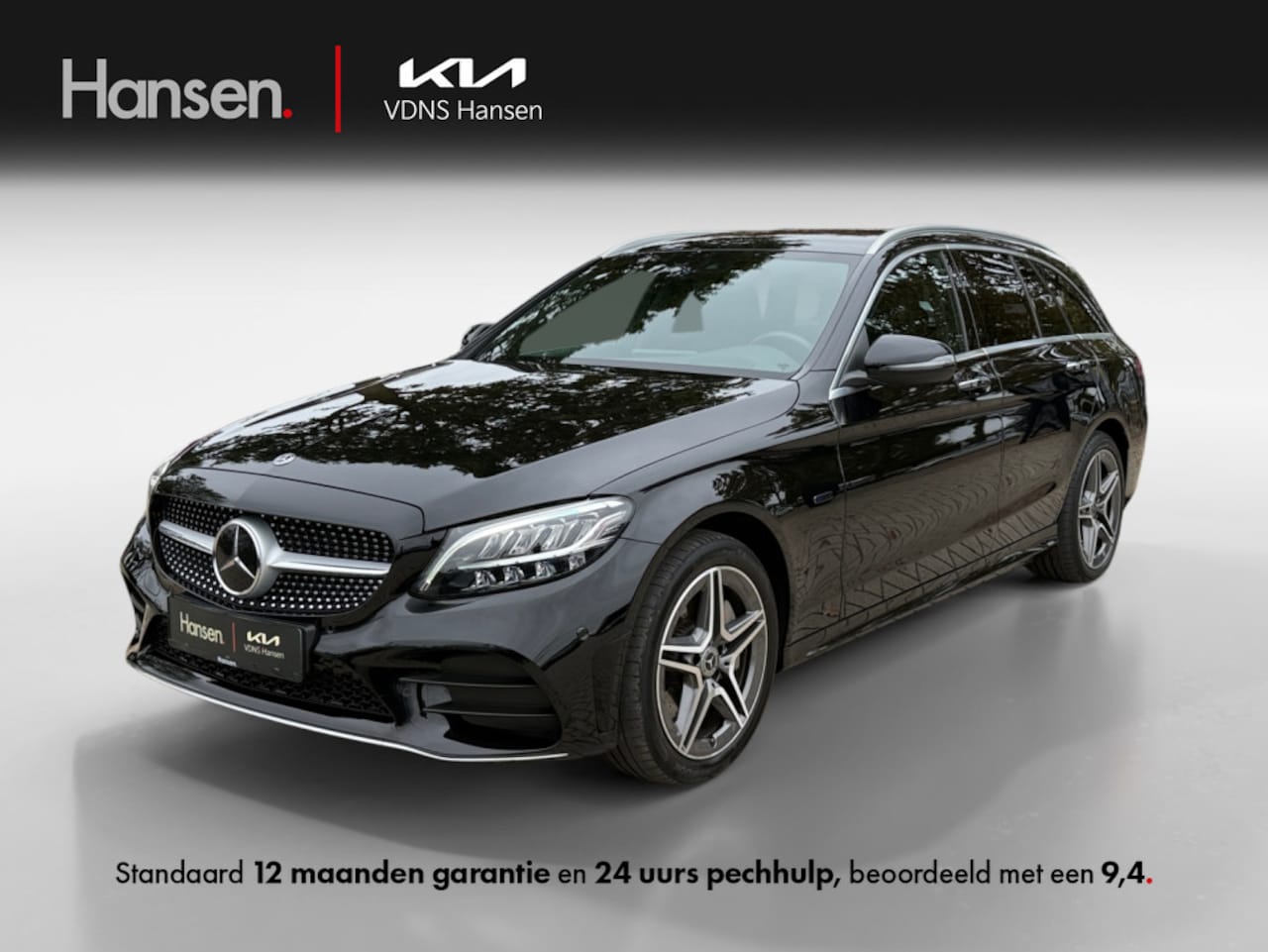 Mercedes-Benz C-klasse Estate - 300 e Business Solution AMG Limited I Trekhaak I Leder I Keyless - AutoWereld.nl