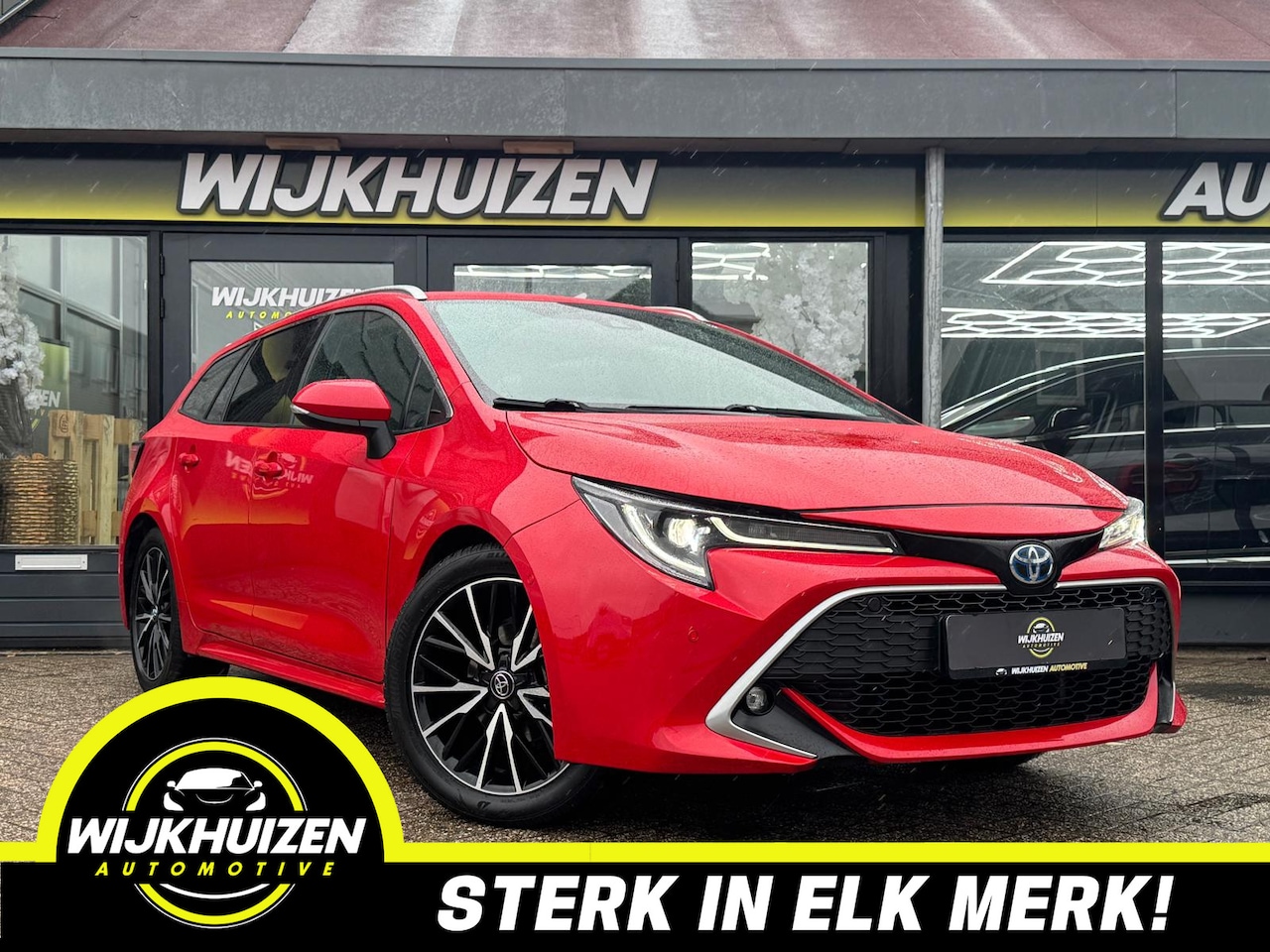 Toyota Corolla Touring Sports - 1.8 Hybrid GR-Sport met Led !!! 18 Inch !!! Cruise !!! Full options !!! - AutoWereld.nl
