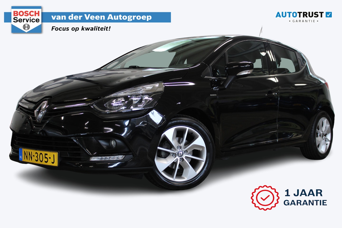 Renault Clio - 0.9 TCe Limited | Incl. 12 maanden garantie | Cruise control | Airco | Bluetooth | Trekhaa - AutoWereld.nl