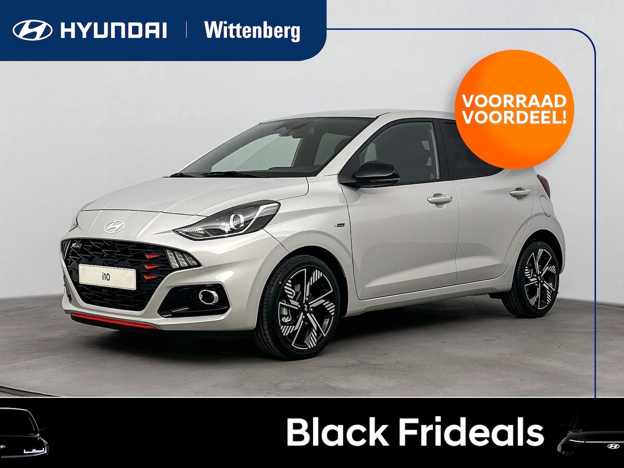 Hyundai i10 - 1.0 T-GDI N Line 5-zits | SPORTONDERSTEL | TURBO MOTOR | SPORTUITLAAT | STOEL EN STUURVERW - AutoWereld.nl