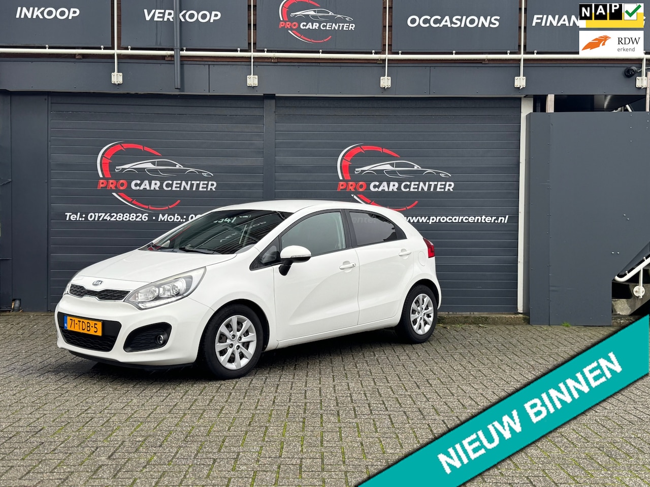 Kia Rio - 1.4 CVVT Super Pack CLIMATE|CRUISE|KEYLESS|PDC|EL.RAMEN|NAP|APK - AutoWereld.nl