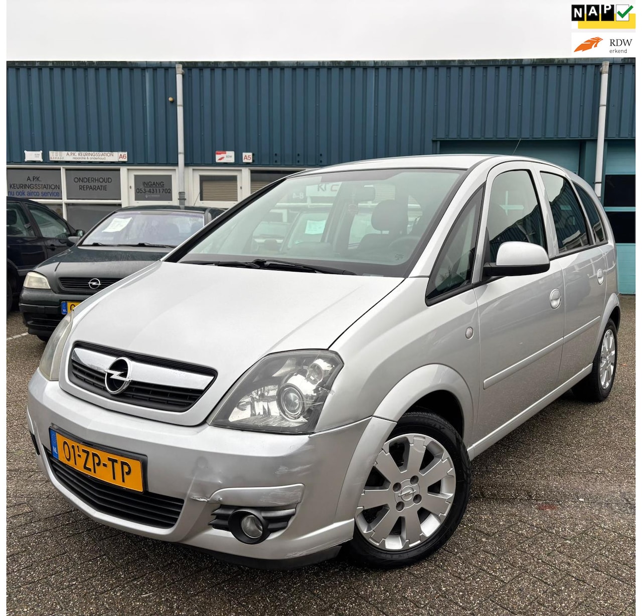 Opel Meriva - 1.4-16V Temptation | Navi | Airco | Parkeersensoren | Trekhaak | LM Velgen | - AutoWereld.nl