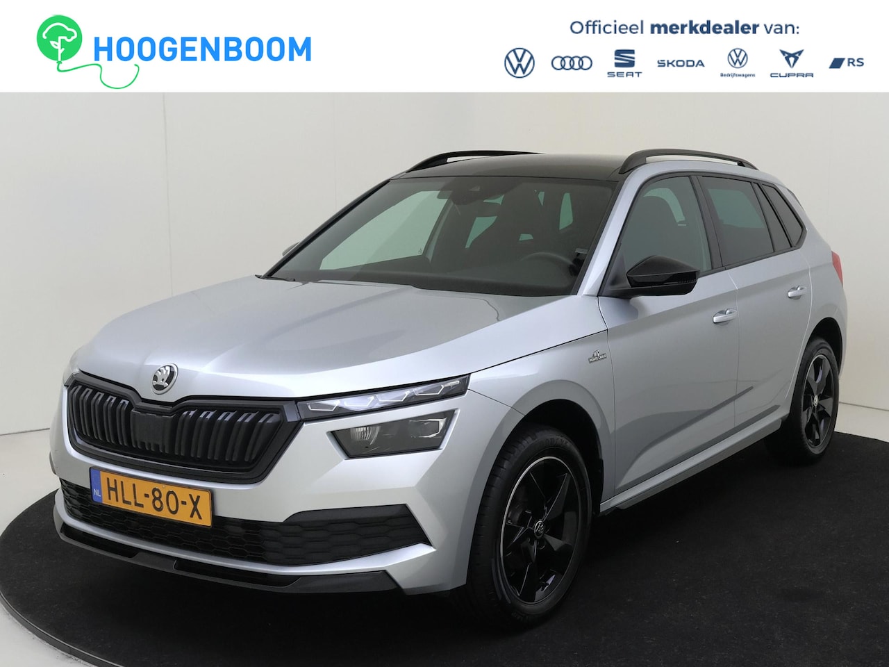 Skoda Kamiq - 1.0 TSI Monte Carlo | Panoramadak | Keyless | LED verlichting | Stoelverwarming | Achterui - AutoWereld.nl
