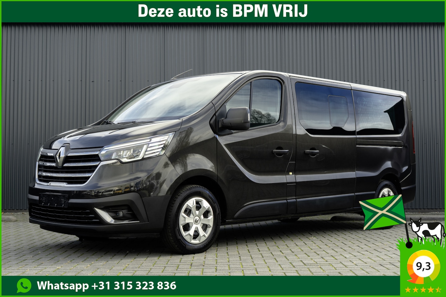 Renault Trafic - dCi | L2H1 | 9-Zits| EX BTW/BPM | LED | Camera | Navi | Cruise | Airco | Zijschuifdeur R+L - AutoWereld.nl