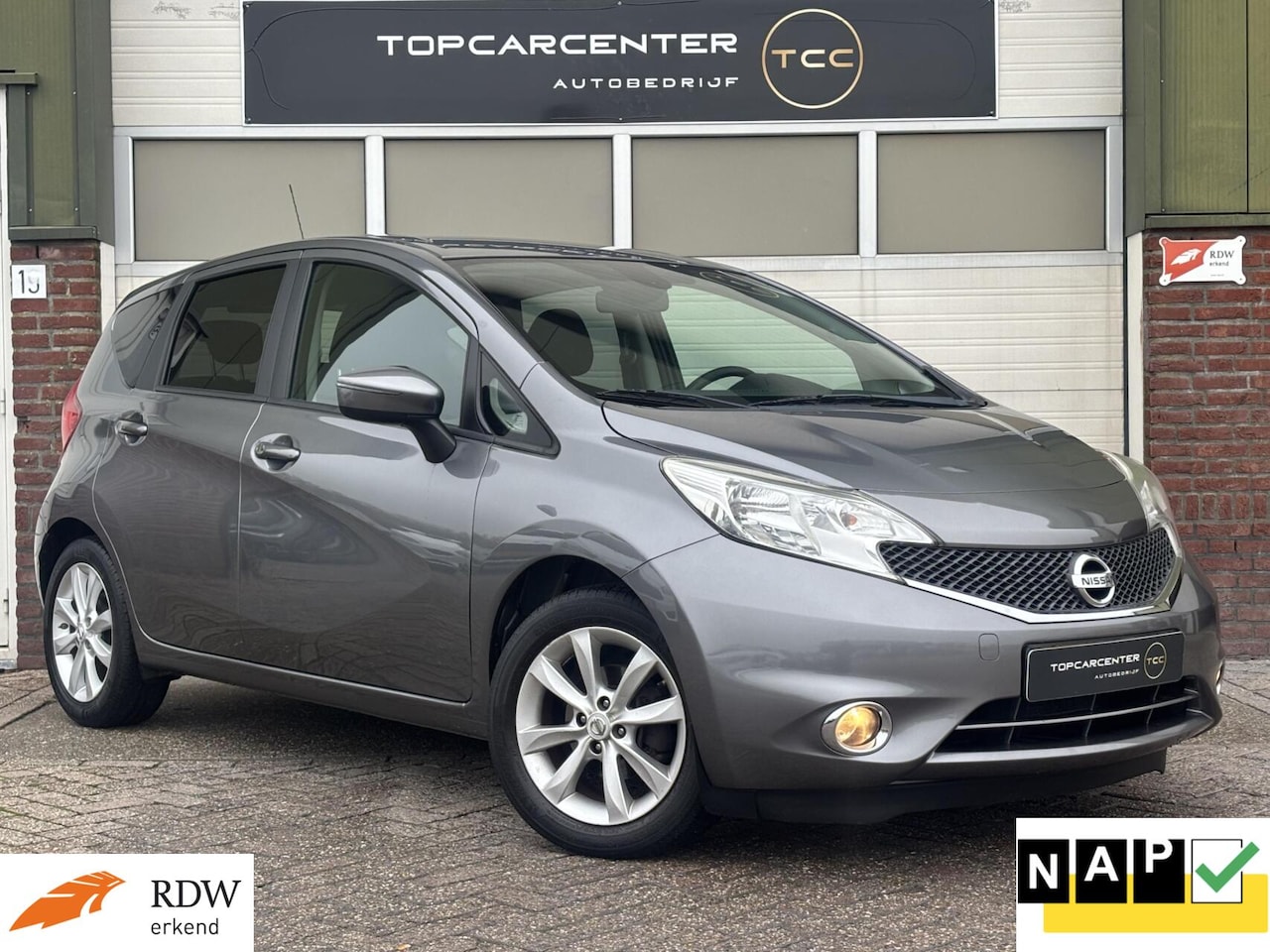 Nissan Note - 1.2 DIG-S Connect E./CLIMA/TREKH/CAMERA/APK/NAP - AutoWereld.nl