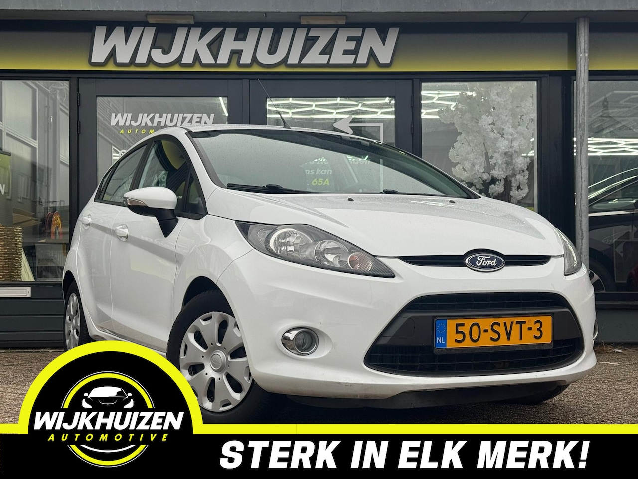 Ford Fiesta - 1.6 TDCi ECOnetic Trend met Airco !!! Unieke km stand !!! Cruise !!! - AutoWereld.nl