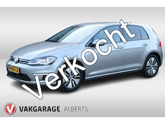Volkswagen e-Golf - Warmtepomp / Cruise / Climate / Stoelverw / Virtual Cockpit