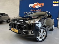 Hyundai ix35 - 2.0i Style /bj.2010/ kleur: zwart/ NAP met 183400 km./APK 10/2026/ Half Leder/ Trekhaak/ C
