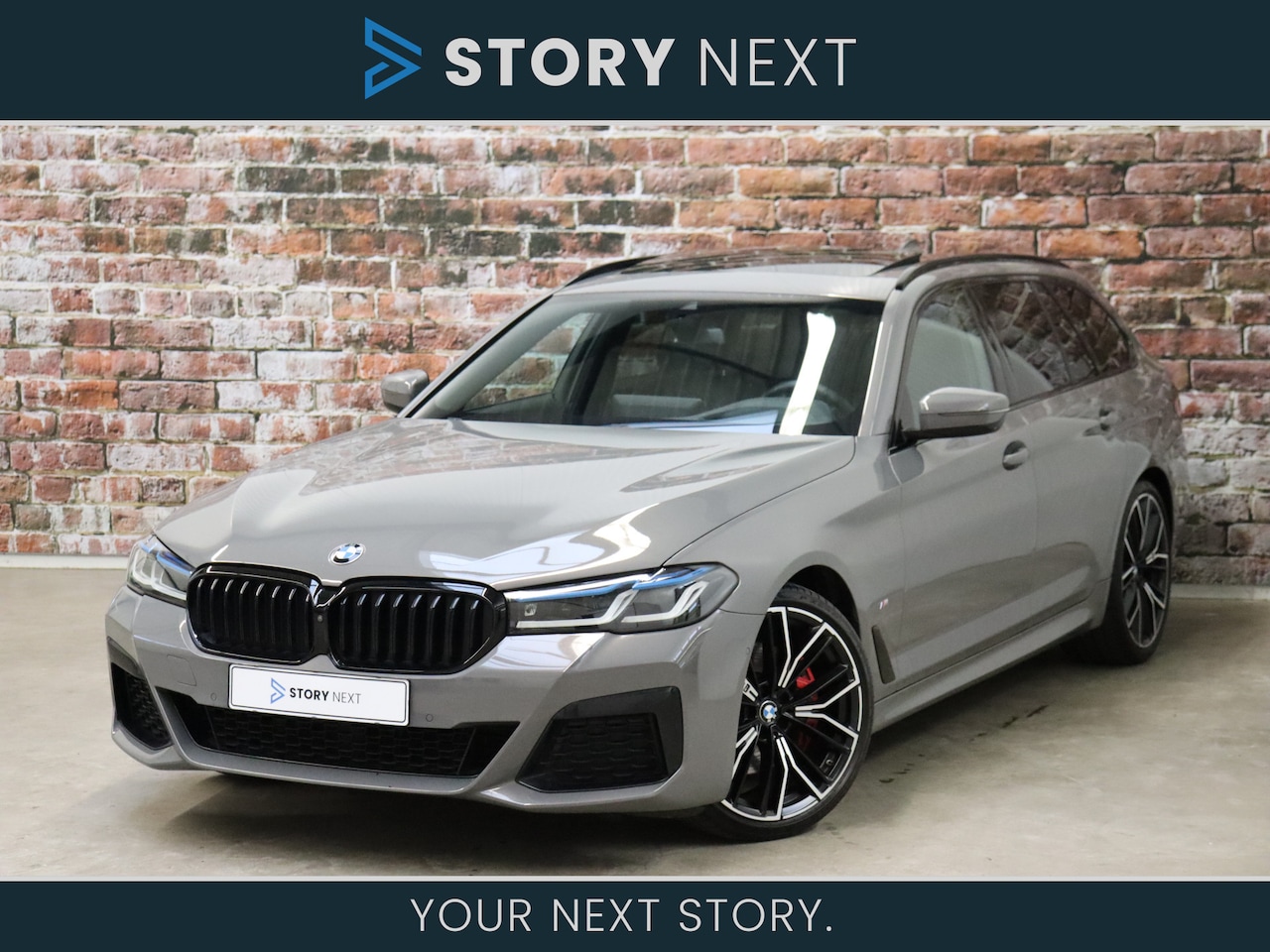 BMW 5-serie Touring - 530i High Executive M Sport Plus Pakket Automaat / Panoramadak / Head-Up Display / Surroun - AutoWereld.nl