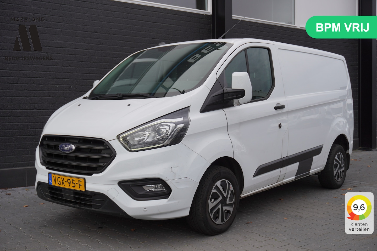 Ford Transit Custom - 2.0 TDCI EURO 6 - Airco - Navi - Cruise - €14.900,- Excl. - AutoWereld.nl