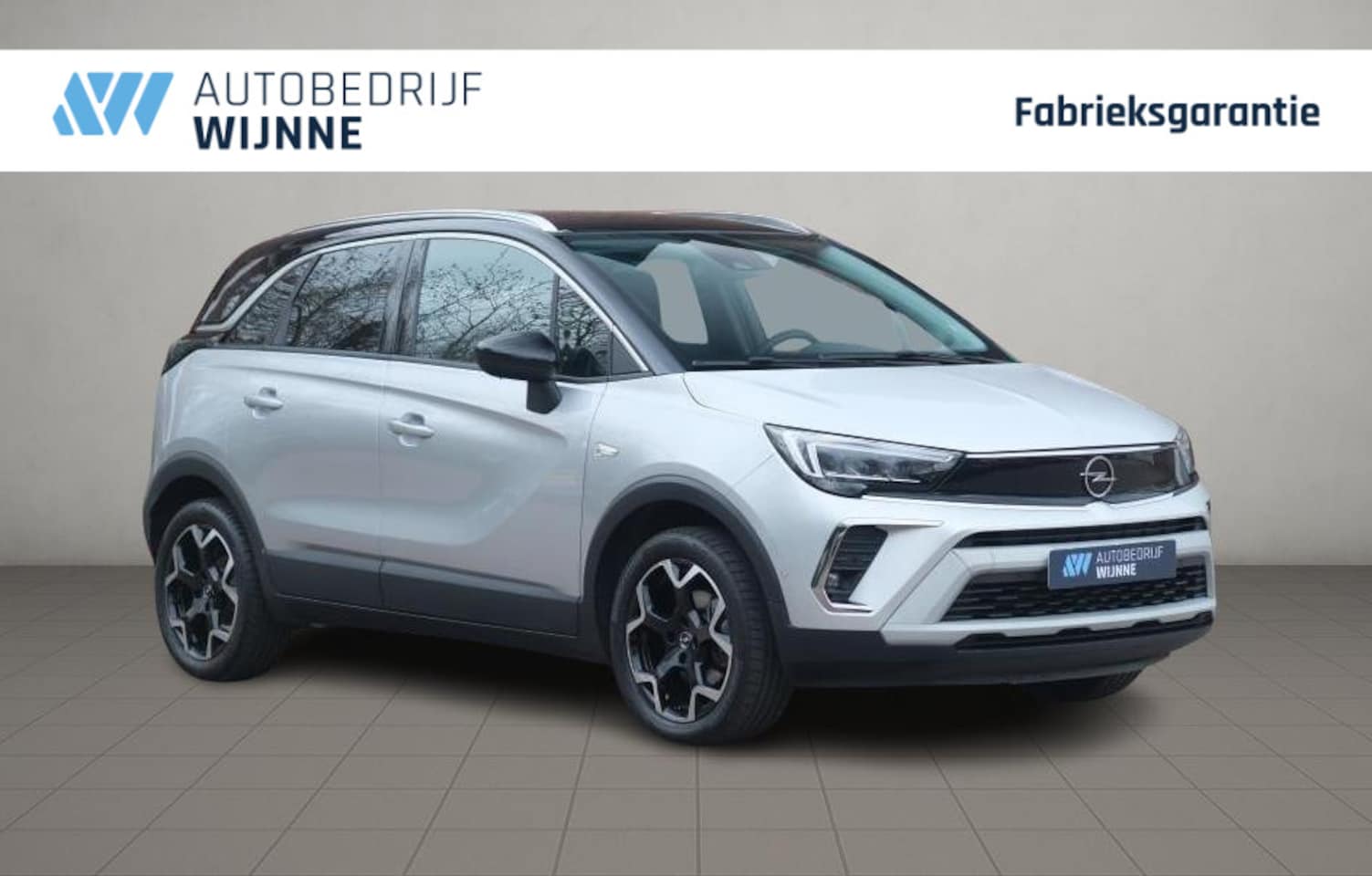 Opel Crossland - 1.2 Turbo 110pk Ultimate | Navi | App Connect | Climate | Camera | Keyless | Blind Spot | - AutoWereld.nl