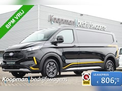 Ford Transit Custom - 320 2.0TDCI 136pk L2H1 Trail 4x4 AWD | Leder | Trekhaak Inklapbaar | Stoel+Stuurverw. | Ca