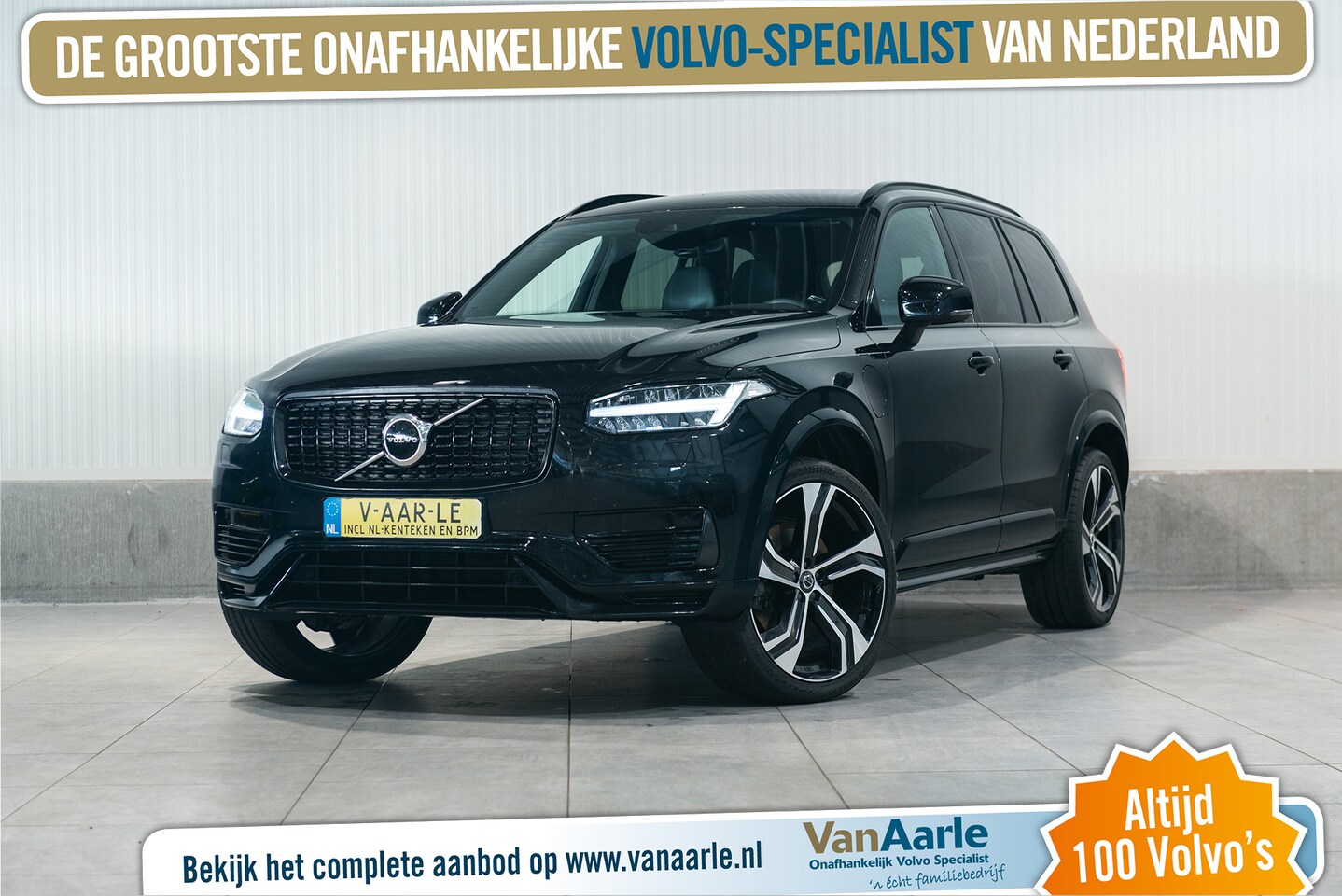 Volvo XC90 - T8 Aut. LongRange R-Design Trekhaak Standkachel 455pk - AutoWereld.nl