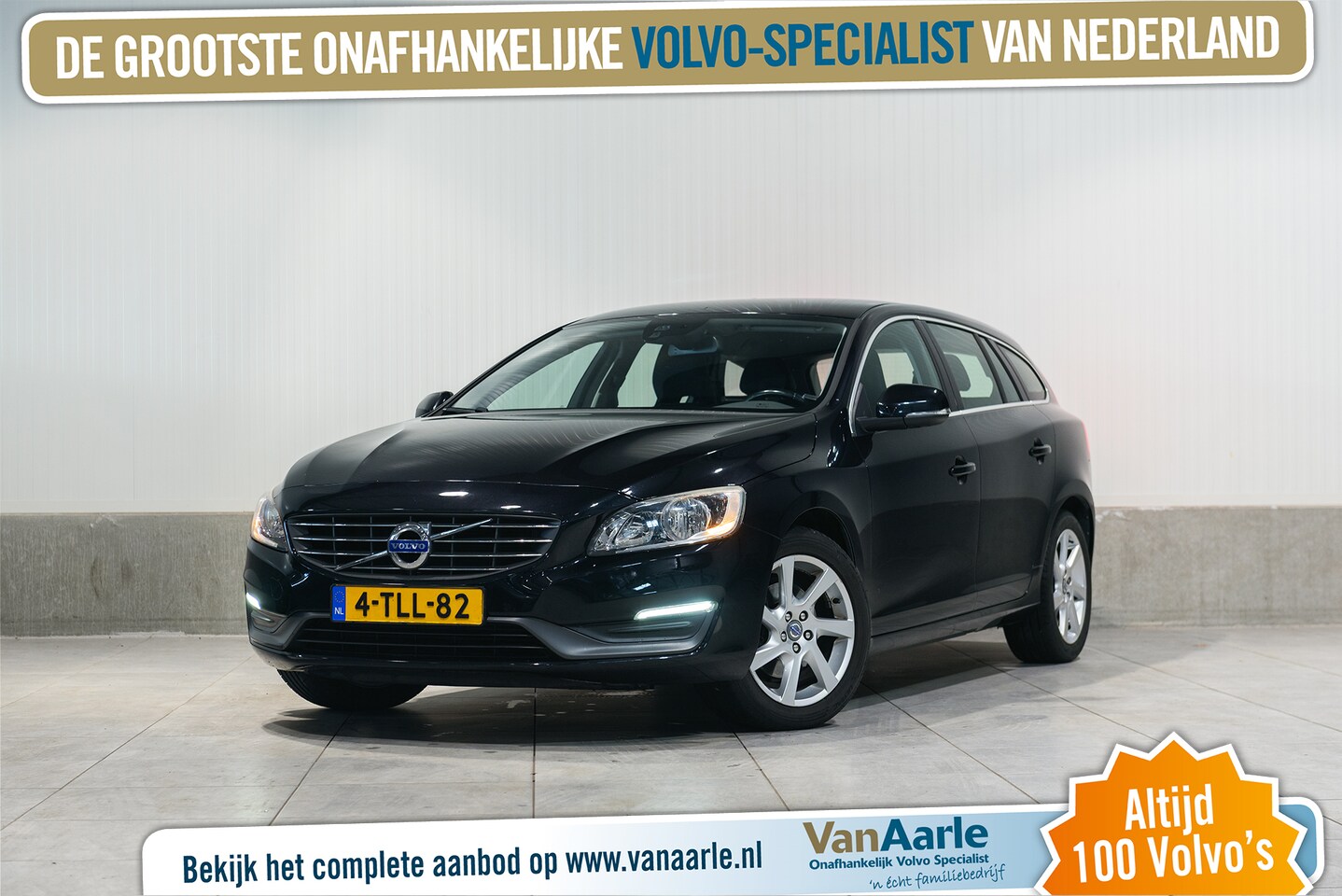 Volvo V60 - T3 Navigatie Trekhaak Parkeersensor ACC 150pk - AutoWereld.nl