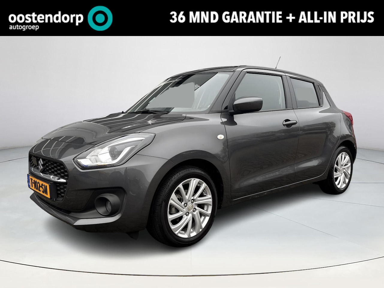 Suzuki Swift - 1.2 Select Smart Hybrid Automaat | Airconditioning | Stoelverwarming | Adaptieve Cruise Co - AutoWereld.nl