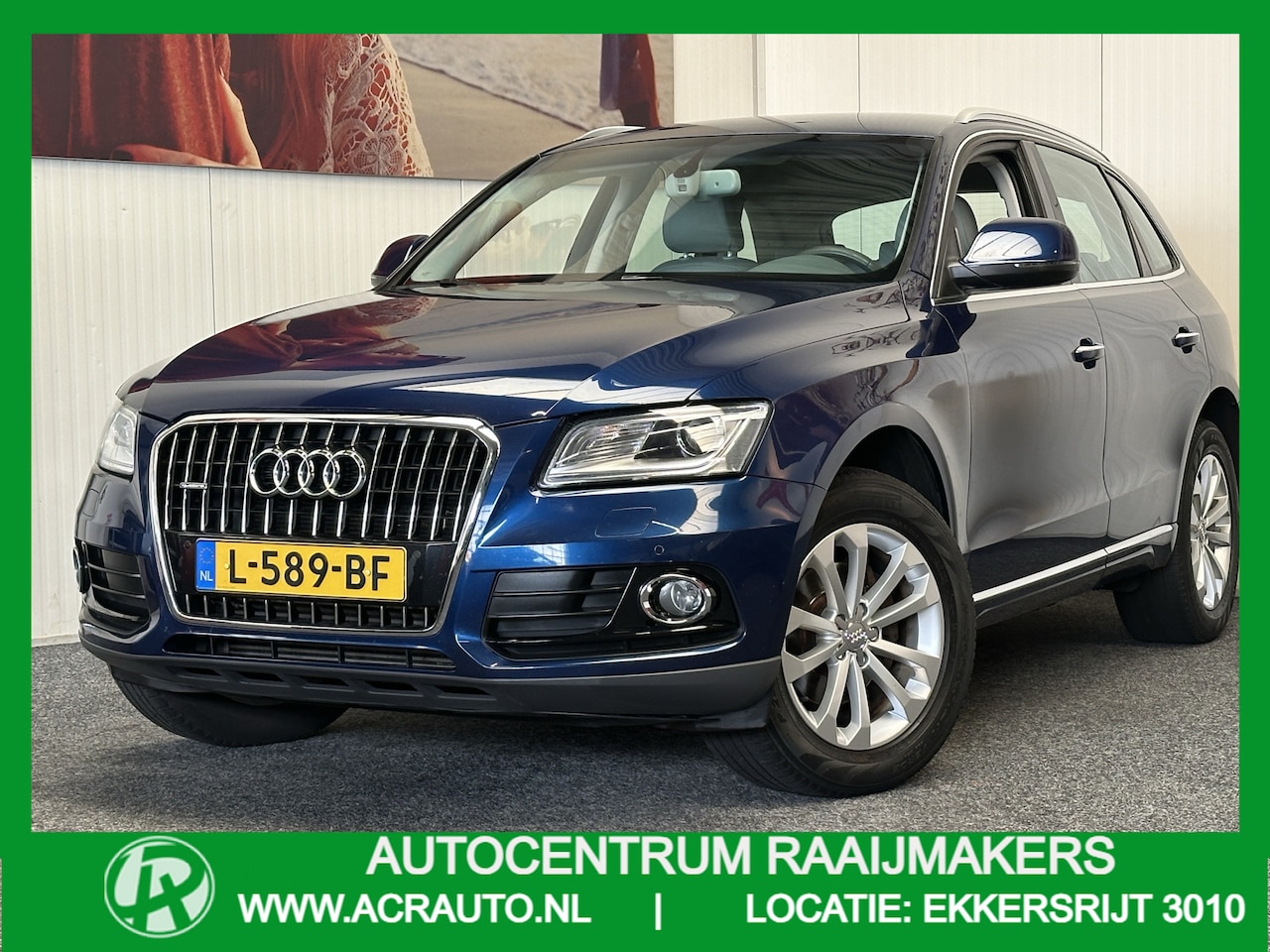 Audi Q5 - 2.0 TFSI quattro Pro Line Plus LEDER CLIMATE CONTROL NAVIGATIE STOELVERWARMING ACHTERUITRI - AutoWereld.nl