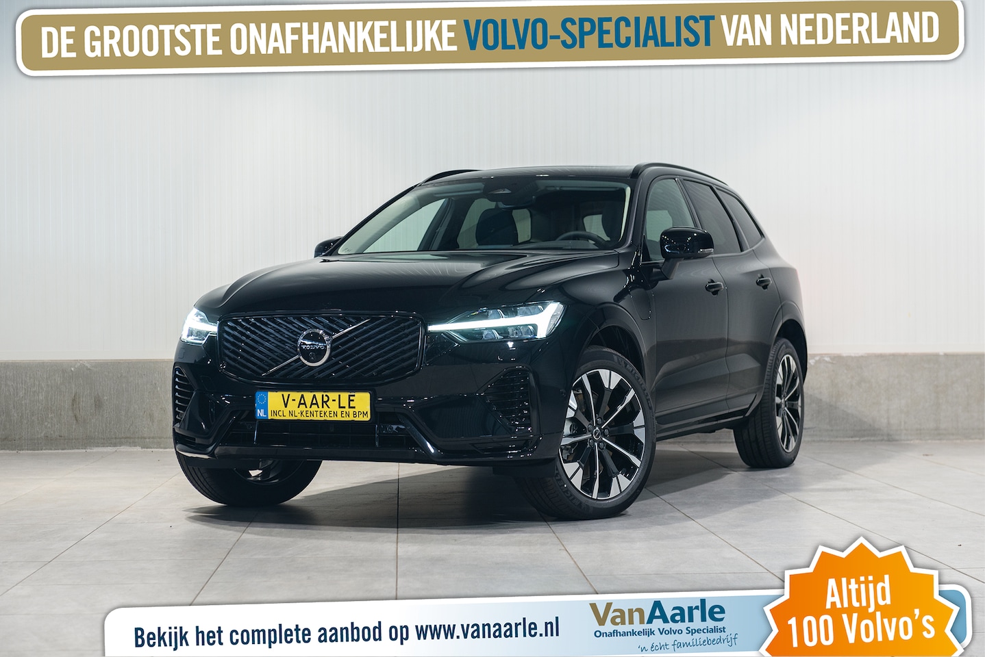 Volvo XC60 - T6 Plug-in hybrid AWD Model'26 Ultra Dark ACC H.K. 350pk - AutoWereld.nl