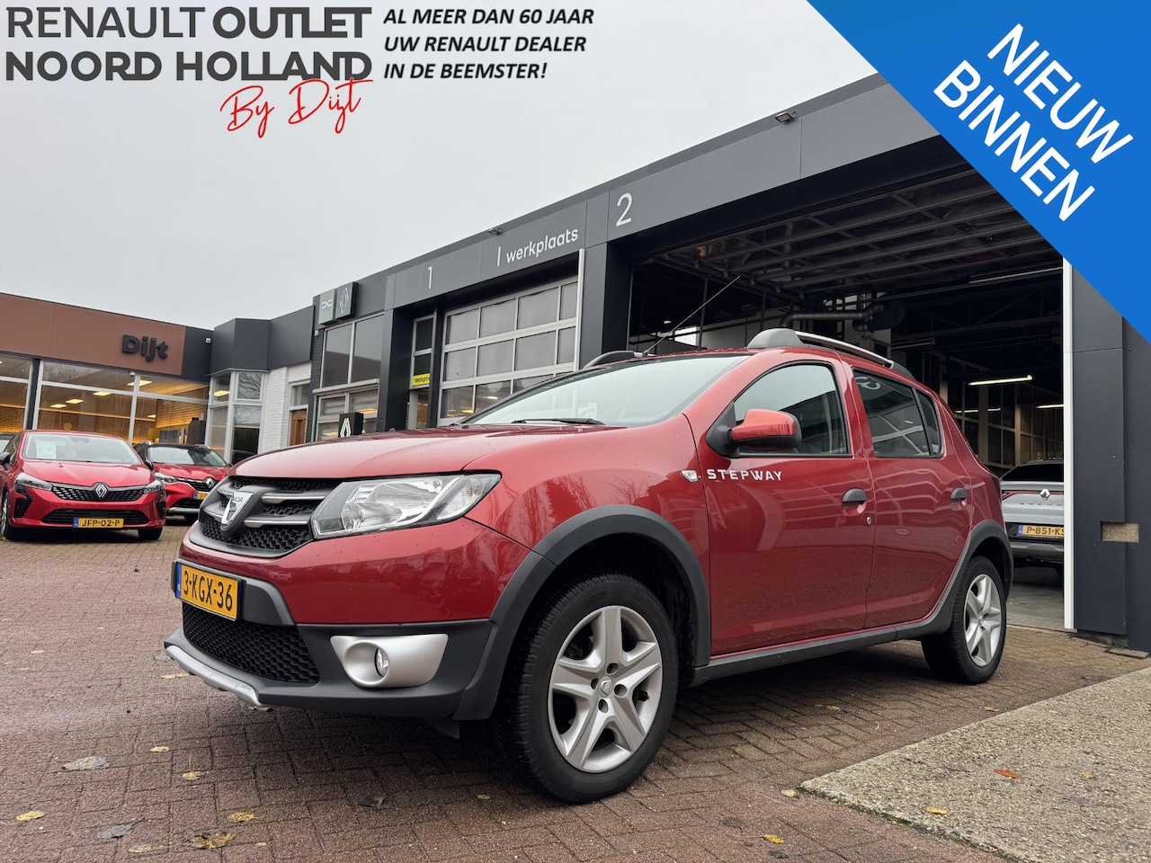 Dacia Sandero Stepway - 0.9 TCe Lauréate+Trekhaak!! - AutoWereld.nl