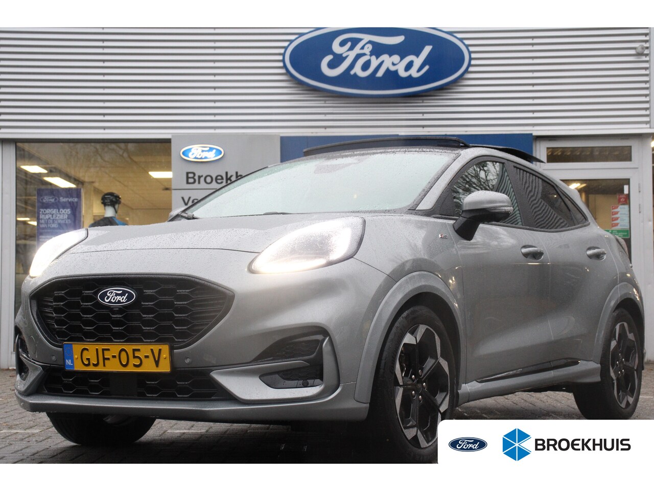 Ford Puma - 1.0 EB Hybrid ST-Line X | NL-AUTO | 1E EIGENAAR! | WINTERPACK | ADAPTIVE CRUISE | DODE HOE - AutoWereld.nl