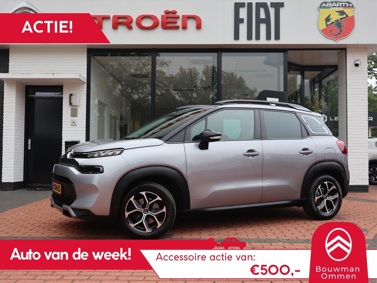 Citroën C3 Aircross - *Auto van de Week!* PureTech 110PK S&S H6 Shine, Rijklaarprijs | Camera | Trekhaak | Navig - AutoWereld.nl