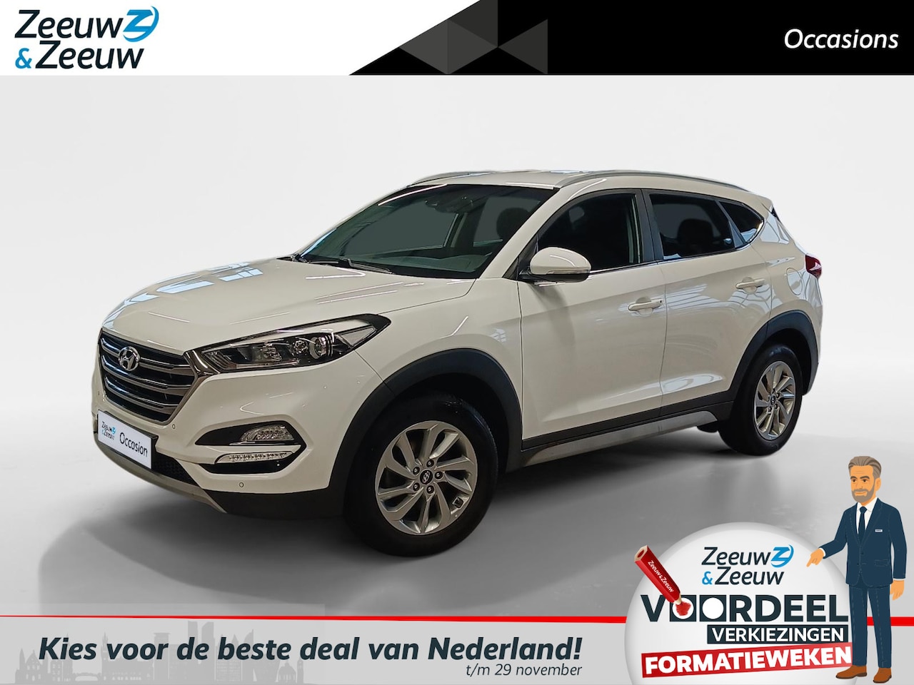 Hyundai Tucson - 1.6 GDi Comfort | Navigatie | Camera | Stoelverwarming | - AutoWereld.nl