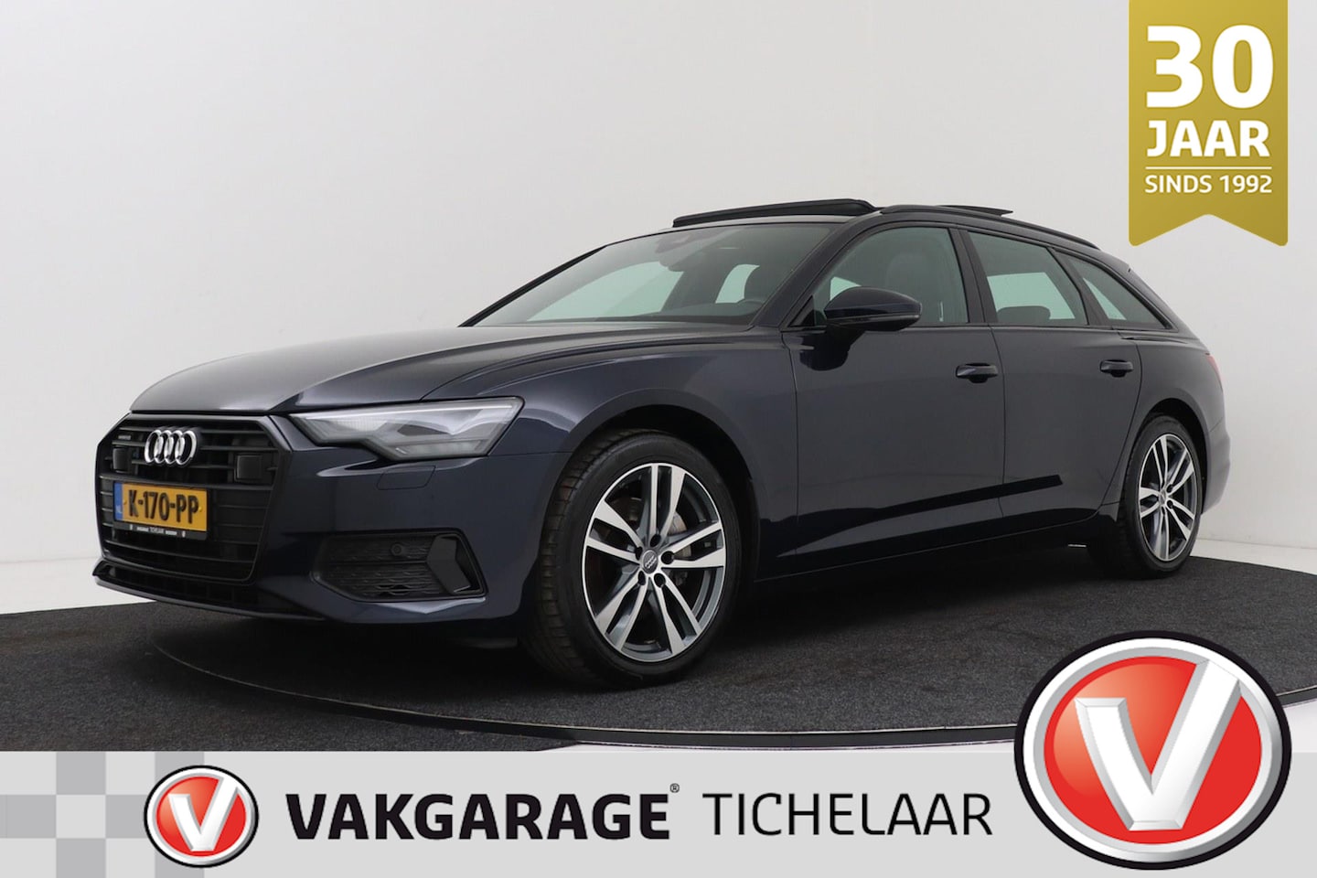 Audi A6 Avant - 45 TFSI quattro Sport Pro Line | Trekhaak | Panoramadak | 4-Zone Clima | Camera | Stoelver - AutoWereld.nl