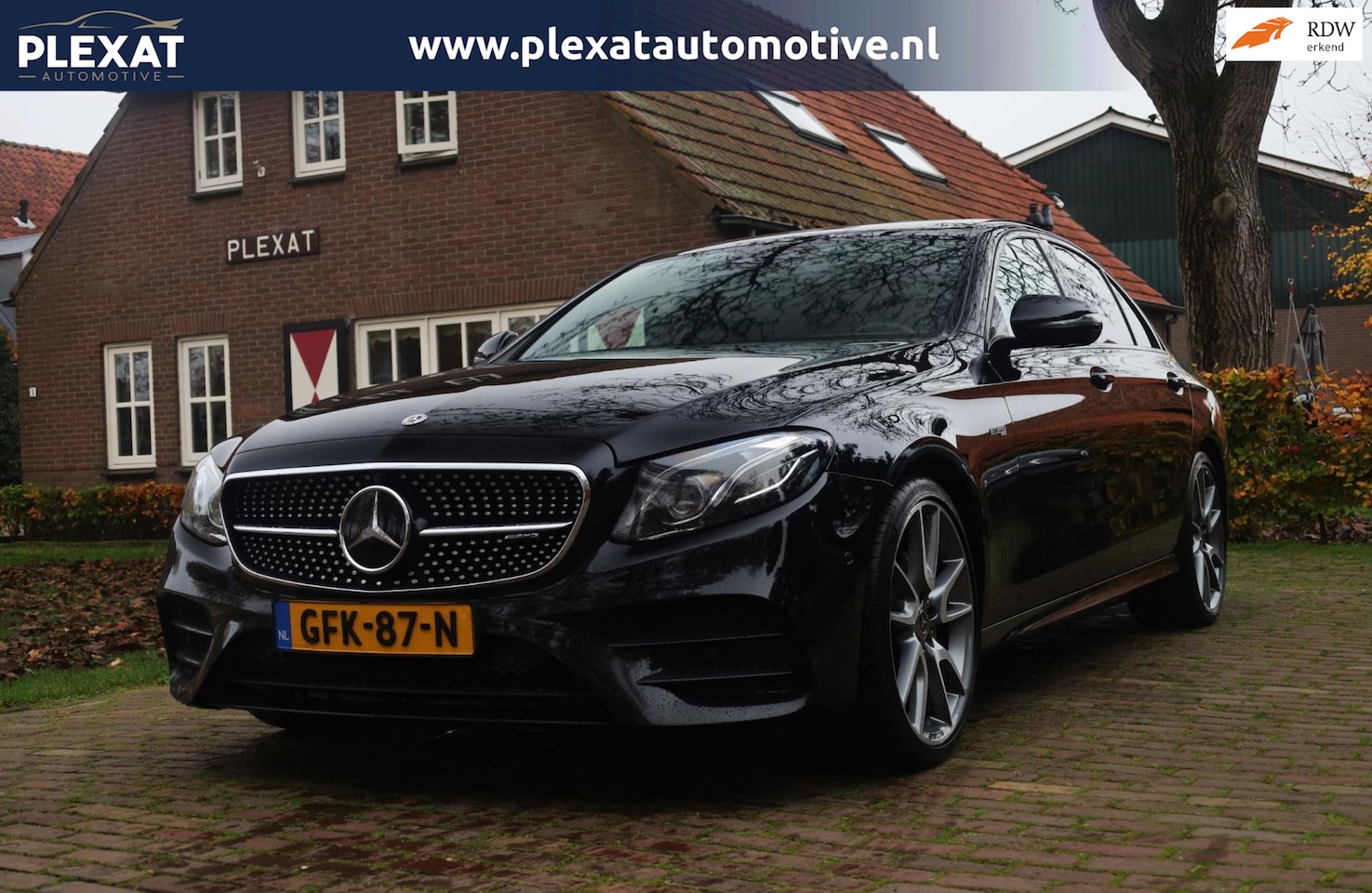 Mercedes-Benz E-klasse - AMG 43 4MATIC Aut. | Panorama | Burmester | Adaptieve Cruise | Lederen Dash. | Luchtvering - AutoWereld.nl