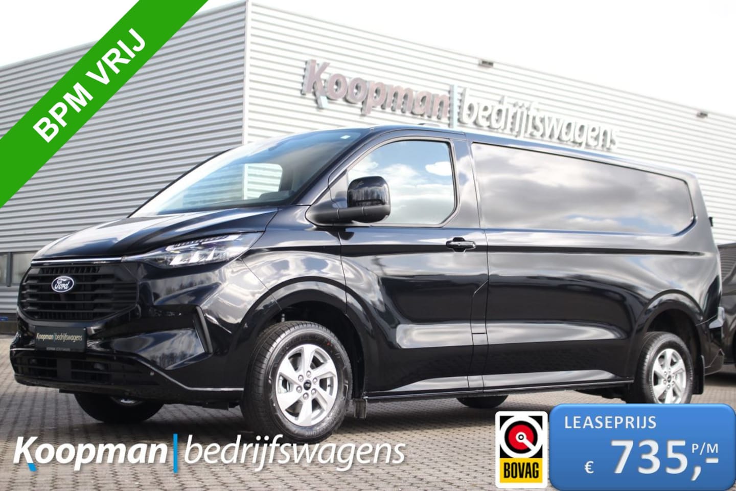 Ford Transit Custom - 320 2.0TDCI 136pk L2H1 Limited | Automaat | Adapt. cruise | LED | Sync 4 13" | Keyless | C - AutoWereld.nl