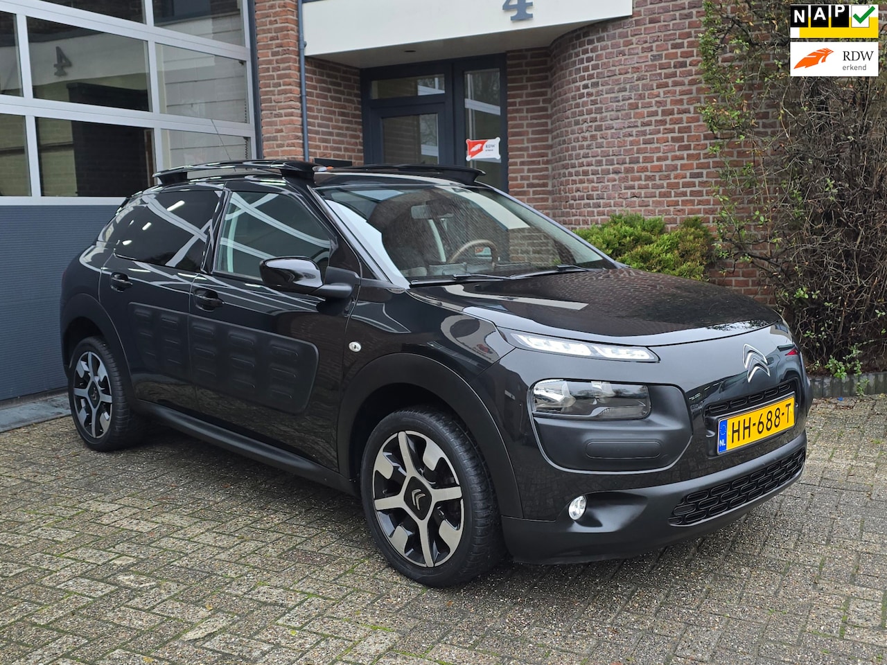 Citroën C4 Cactus - 1.2 PureTech Shine Nap |Leer |Cruise |Navi - AutoWereld.nl