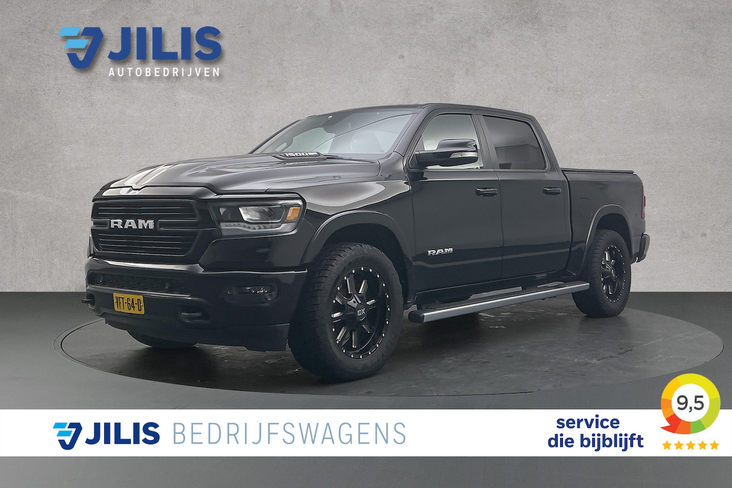 Dodge Ram 1500 - 5.7 V8 4x4 Crew Cab Laramie | Trekhaak | Camera | Leder | Stoelverwarming - AutoWereld.nl